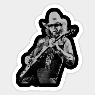 Hank Williams Jr Sticker